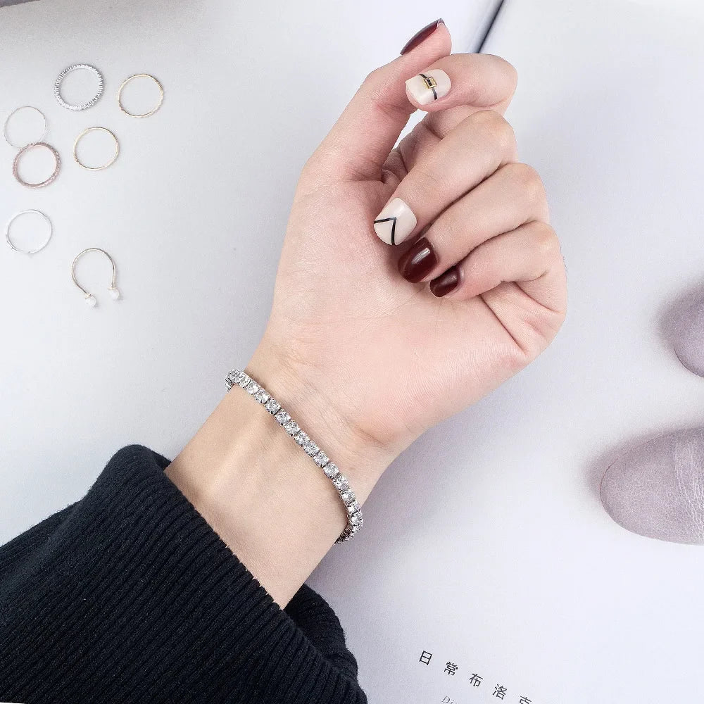 Bracelet Bella en argent sterling